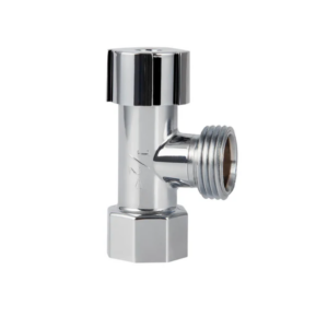 Llave Lavadora Plástica Cromada