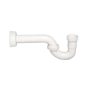 Sifón "P" 1 1/2" - 1 1/4 " Blanco