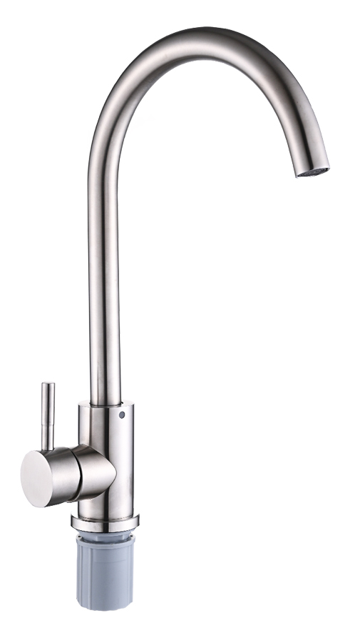 Monomando Lavaplatos Vertical Inox
